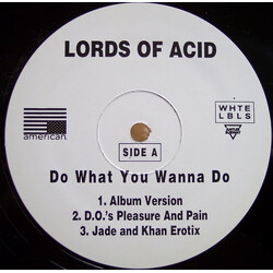 Lords Of Acid Do What You Wanna Do Vinyl 12" USED