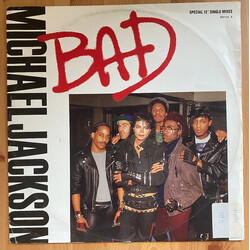 Michael Jackson Bad Vinyl 12" USED