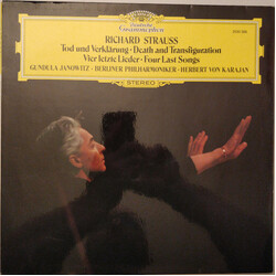 Richard Strauss / Gundula Janowitz / Berliner Philharmoniker / Herbert von Karajan Tod Und Verklärung / Vier Letzte Lieder Vinyl LP USED