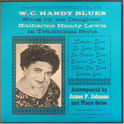 Katherine Handy Lewis W. C. Handy Blues Sung By His Daughter Katharine Handy Lewis In Traditional Style Vinyl LP USED
