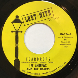 Lee Andrews & The Hearts Teardrops / The Girl Around The Corner Vinyl 7" USED