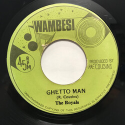 The Royals Ghetto Man Vinyl 7" USED
