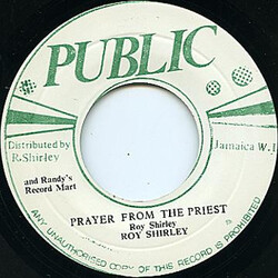 Roy Shirley Prayer From The Priest Vinyl 7" USED