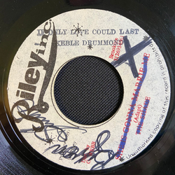 Keble Drummond If Only Love Could Last Vinyl 7" USED