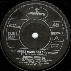 Donna Summer She Works Hard For The Money Vinyl 7" USED