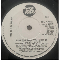 The S.O.S. Band Just The Way You Like It Vinyl 7" USED