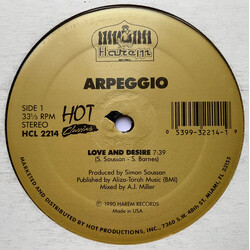 Arpeggio (2) / Pattie Brooks Love And Desire / After Dark Vinyl 12" USED