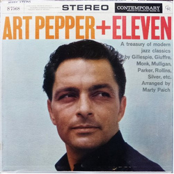 Art Pepper + Eleven Modern Jazz Classics Vinyl LP USED