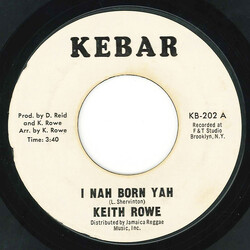 Keith Rowe (2) I Nah Born Yah Vinyl 7" USED