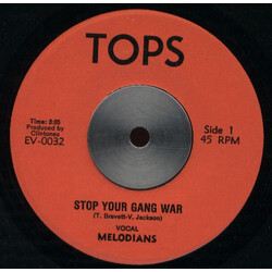 The Melodians Stop Your Gang War Vinyl 7" USED