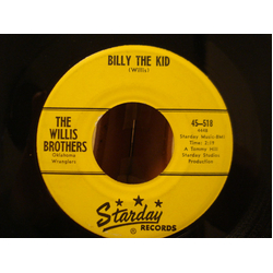 The Willis Brothers Billy the Kid Vinyl 7" USED