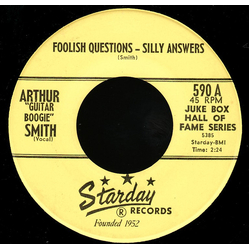 Arthur Smith (2) Foolish Questions - Silly Answers Vinyl 7" USED