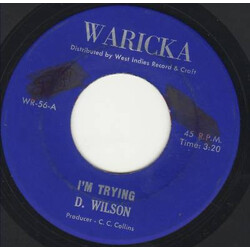 Delroy Wilson I'm Trying Vinyl 7" USED