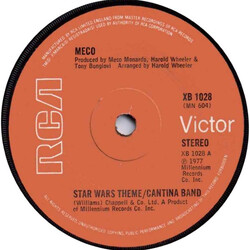 Meco Monardo Star Wars Theme / Cantina Band USED VINYL 7INCH 45 RPM SINGLE STEREO