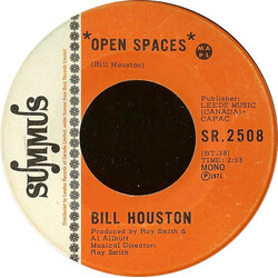 Bill Houston Open Spaces / Ojibway Country Vinyl 7" USED