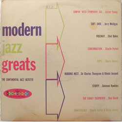 The Continental Jazz Octette Modern Jazz Greats Vinyl LP USED