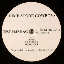 Dime Store Cowboys Everybody Dance / Thriller Vinyl 12" USED
