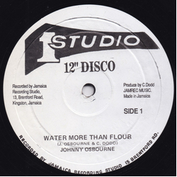 Johnny Osbourne / Windel Haye / Captain Morgan Water More Than Flour / Flood Victim Vinyl 12" USED