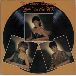 The Three Degrees "Live" In The U.K Vinyl LP USED