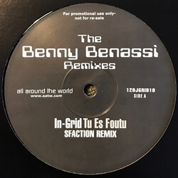 In-Grid Tu Es Foutu (Sfaction Remix) Vinyl 12" USED