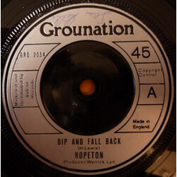 Hopeton Lewis Dip And Fall Back USED VINYL 7INCH 45 RPM