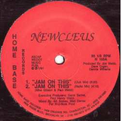 Newcleus Jam On This Vinyl 12" USED