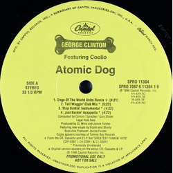 George Clinton Atomic Dog Vinyl 12" USED