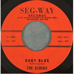 The Echoes (2) Baby Blue / Boomerang Vinyl 7" USED