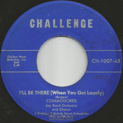 The Commodores (3) I'll Be There (When You Get Lonely)/ Faith Vinyl 7" USED