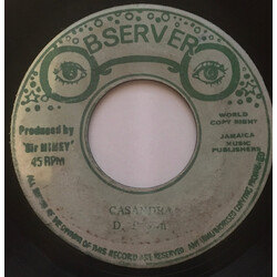 Dennis Brown Casandra Vinyl 7" USED