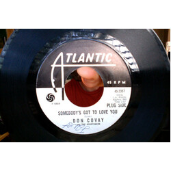 Don Covay & The Goodtimers Somebody's Got To Love You / Temptation Was Too Strong Vinyl 7" USED