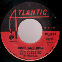 Led Zeppelin Rock And Roll / Four Sticks Vinyl 7" USED