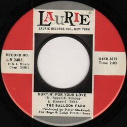 The Balloon Farm A Question Of Tempature / Hurtin' For Your Love Vinyl 7" USED