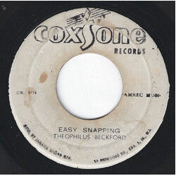 Theophilus Beckford / The Jiving Juniors Easy Snapping / Hip Rub Vinyl 7" USED