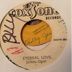 Jackie Opel Cry Me A River / Eternal Love Vinyl 7" USED