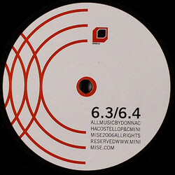 Donnacha Costello 6X4 Vinyl 12" USED