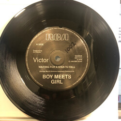 Boy Meets Girl Waiting For A Star To Fall Vinyl 7" USED