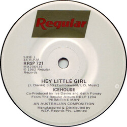 Icehouse Hey, Little Girl Vinyl 7" USED