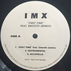 IMX First Time (Remix) Vinyl 12" USED