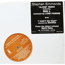 Stephen Simmonds Alone Vinyl 12" USED