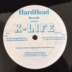 K-Life Rhumba / Like This '96 Vinyl 12" USED