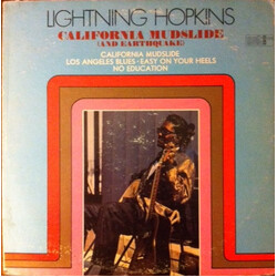 Lightnin' Hopkins California Mudslide (And Earthquake) Vinyl LP USED