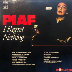 Edith Piaf I Regret Nothing Vinyl LP USED