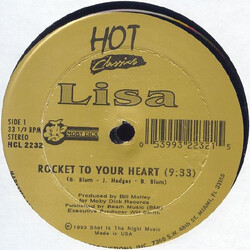 Lisa (2) Rocket To Your Heart / Jump Shout Vinyl 12" USED