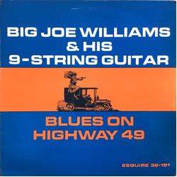 Big Joe Williams Blues On Highway 49 Vinyl LP USED