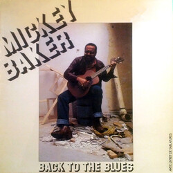 Mickey Baker Back To The Blues Vinyl LP USED