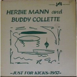 Herbie Mann / Buddy Collette Just For Kicks - 1957 Vinyl LP USED