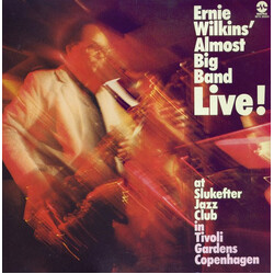 Ernie Wilkins Almost Big Band Ernie Wilkins' Almost Bigband Live!  At Slukefter Jazz Club In Tivoli Gardens Copenhagen Vinyl LP USED