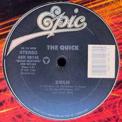The Quick Zulu / Rhythm Of The Jungle Vinyl 12" USED