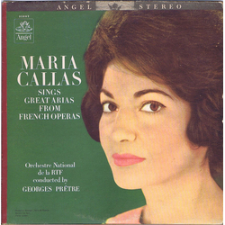 Maria Callas / Orchestre National De France / Georges Prêtre Maria Callas Sings Great Arias From French Operas Vinyl LP USED